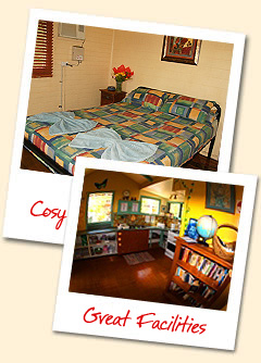 Clean and light rooms at Travellers Oasis, Cairns backpacker accommodation.